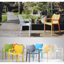 Plastic Arm Chair Stacking Outdoor Chair Modern Chair